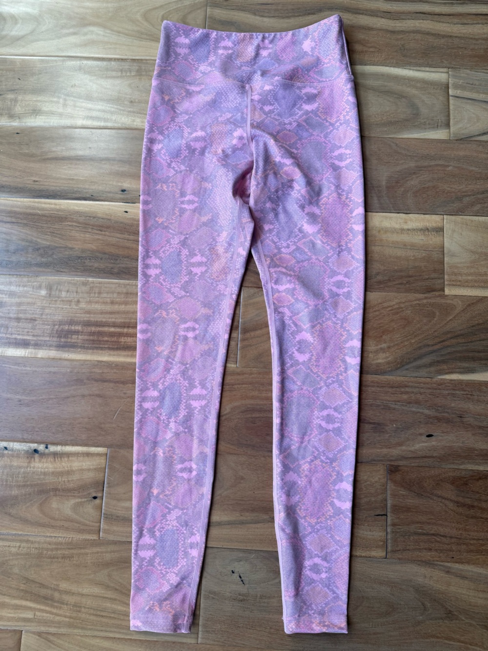 ZYIA Pink Snake Print Leggings